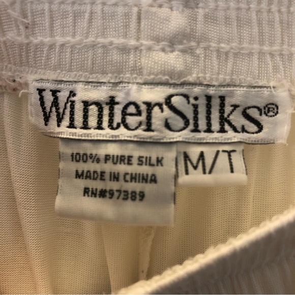 Women’s WinterSilks Vintage Thermal Silk Base Layer in Off-white Size XXS - Picture 2 of 7